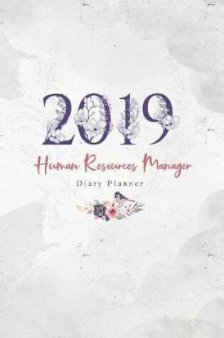 Cover of 2019 Human Resources Manager Diary Planner