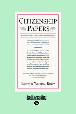Book cover for Citizenship Papers