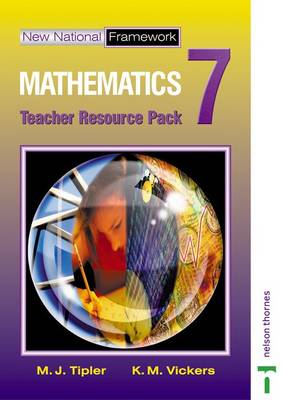 Book cover for New National Framework Mathematics 7 Core Teacher Resource Pack