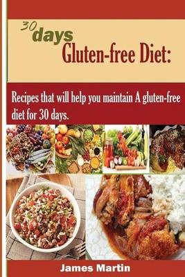 Book cover for 30 Days Gluten-Free Diet