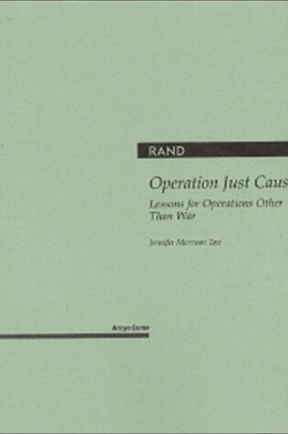 Cover of Operation Just Cause