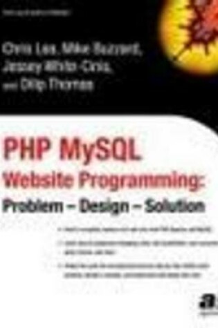 Cover of PHP MySQL Website Programming