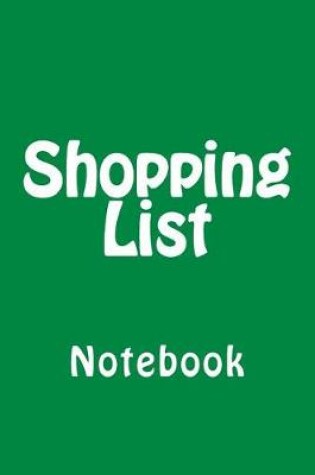 Cover of Shopping List