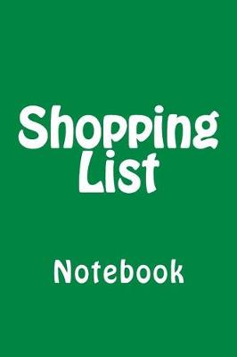 Book cover for Shopping List