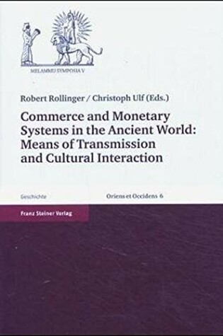 Cover of Commerce and Monetary Systems in the Ancient World