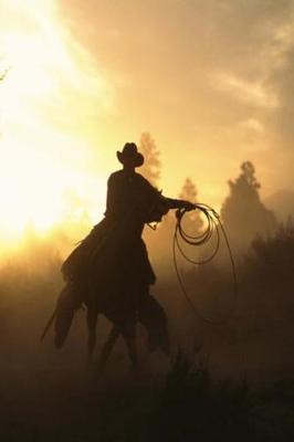 Cover of Journal Cowboy Lasso Sunset Equine Horse