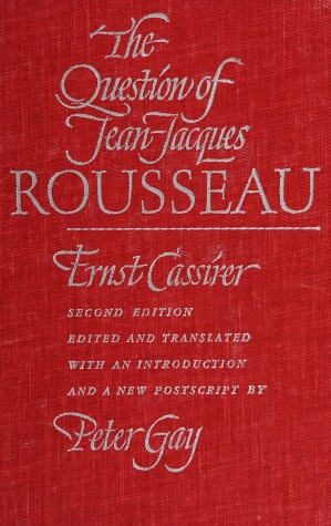 Cover of The Question of Jean-Jacques Rousseau