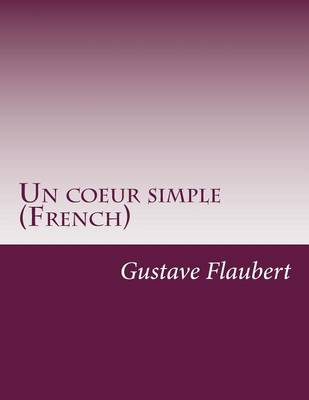 Book cover for Un coeur simple (French)