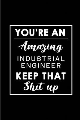 Book cover for You're An Amazing Industrial Engineer. Keep That Shit Up.