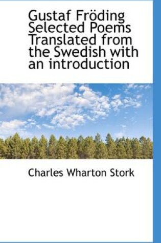 Cover of Gustaf Froding Selected Poems Translated from the Swedish with an Introduction