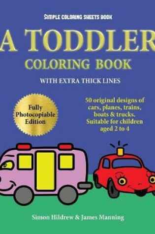 Cover of Simple Coloring Sheets Book