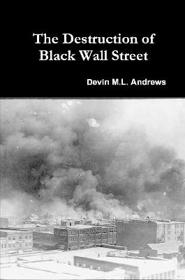 Book cover for The Destruction of Black Wall Street