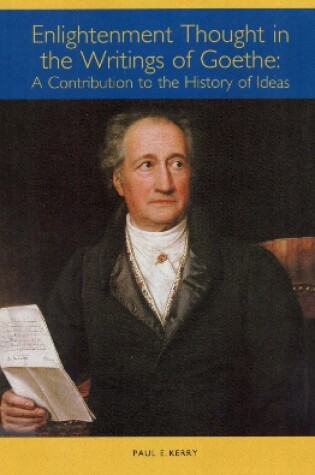 Cover of Enlightenment Thought in the Writings of Goethe