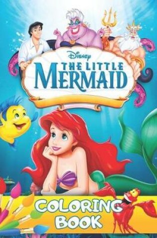 Cover of The Little Mermaid Coloring Book