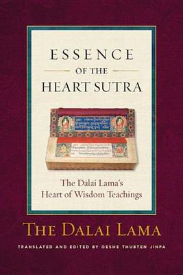 Book cover for Essence of the Heart Sutra