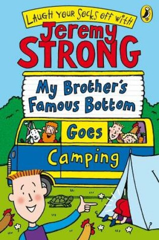 Cover of My Brother's Famous Bottom Goes Camping
