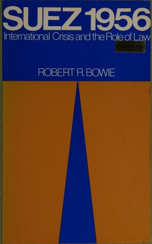 Book cover for Suez, 1956