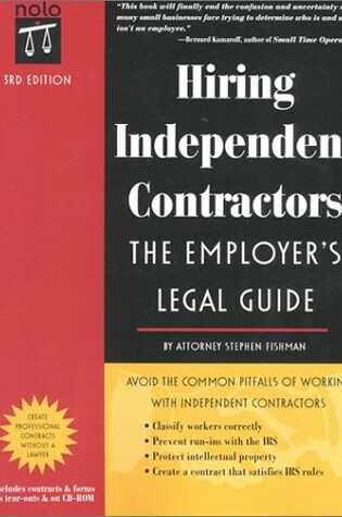 Cover of Hiring Independent Contractors
