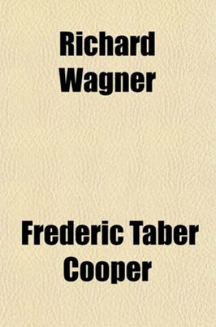 Cover of Richard Wagner