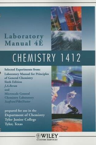 Cover of Laboratory Manual 4E: Chemistry 1412