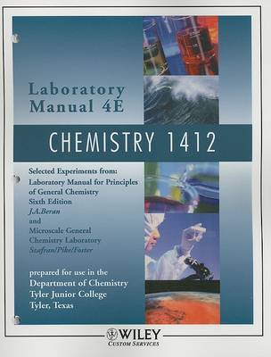 Book cover for Laboratory Manual 4E: Chemistry 1412