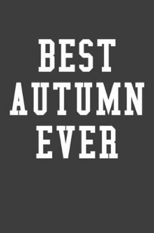 Cover of Best Autumn Ever