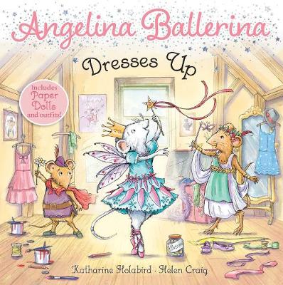 Book cover for Angelina Ballerina Dresses Up
