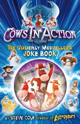 Book cover for Cows In Action Joke Book