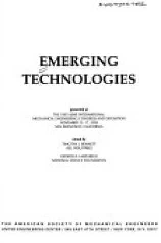 Cover of Emerging Technologies