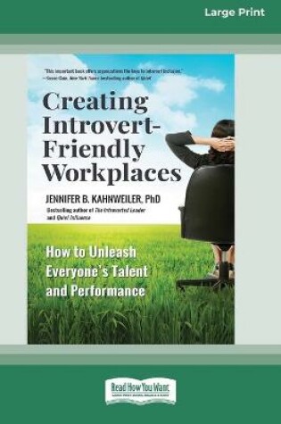Cover of Creating Introvert-Friendly Workplaces