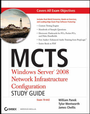 Book cover for MCTS: Windows Server 2008 Network Infrastructure Configuration Study Guide