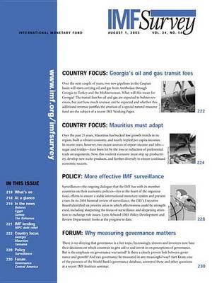 Book cover for IMF Survey No.14, 2005