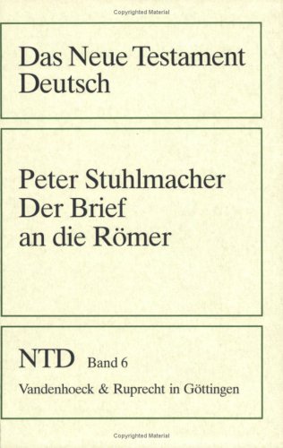 Cover of Der Brief an Die Romer