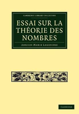 Book cover for Essai sur la Theorie des Nombres