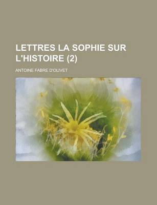 Book cover for Lettres La Sophie Sur L'Histoire (2)