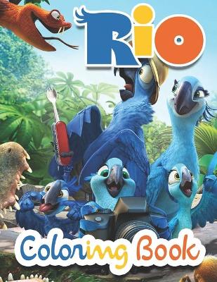 Book cover for Rio Coloring Book