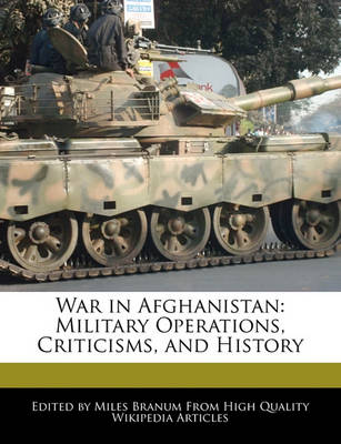 Book cover for War in Afghanistan