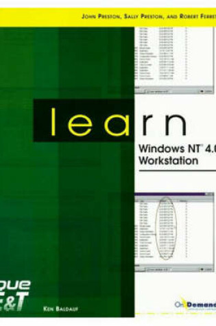 Cover of Learn Windows NT 4.0 Workstation