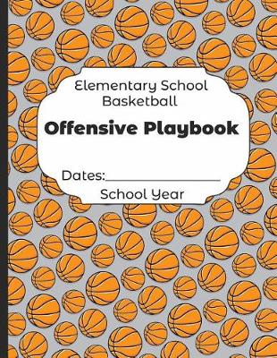 Book cover for Elementary School Basketball Offensive Playbook Dates