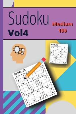 Book cover for Sudoku Medium Vol 4