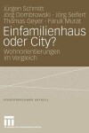 Book cover for Einfamilienhaus Oder City?