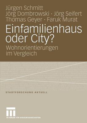 Book cover for Einfamilienhaus Oder City?