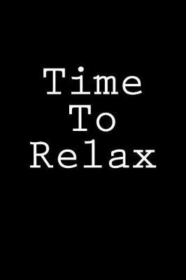 Book cover for Time to Relax