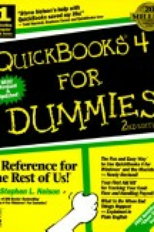 Cover of Quickbooks 4 for Dummies