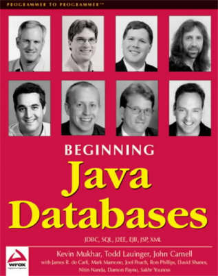 Book cover for Beginning Java Database