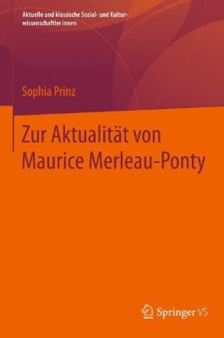 Cover of Zur Aktualitat Von Maurice Merleau-Ponty