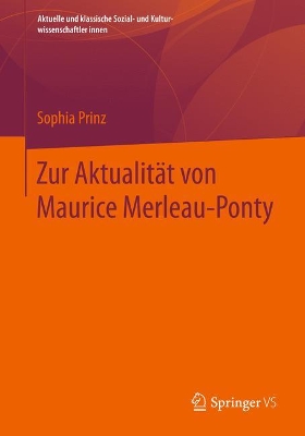 Book cover for Zur Aktualitat Von Maurice Merleau-Ponty