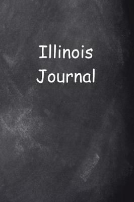 Book cover for Illinois Journal Chalkboard Design