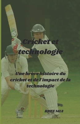 Book cover for Cricket et technologie