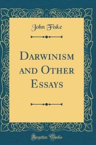 Cover of Darwinism and Other Essays (Classic Reprint)